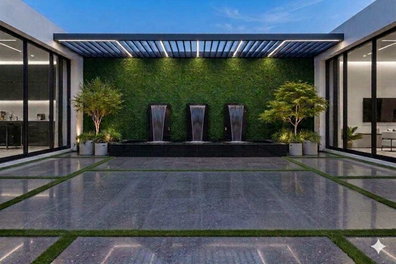 Courtyards & Green Walls