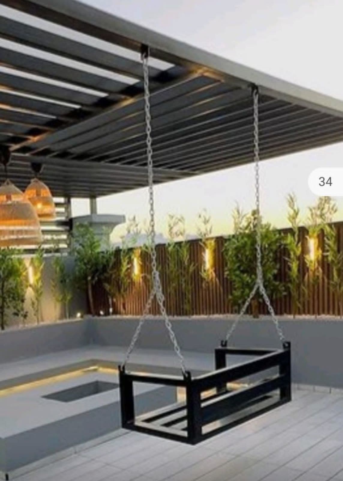 Hanging Bench Swing